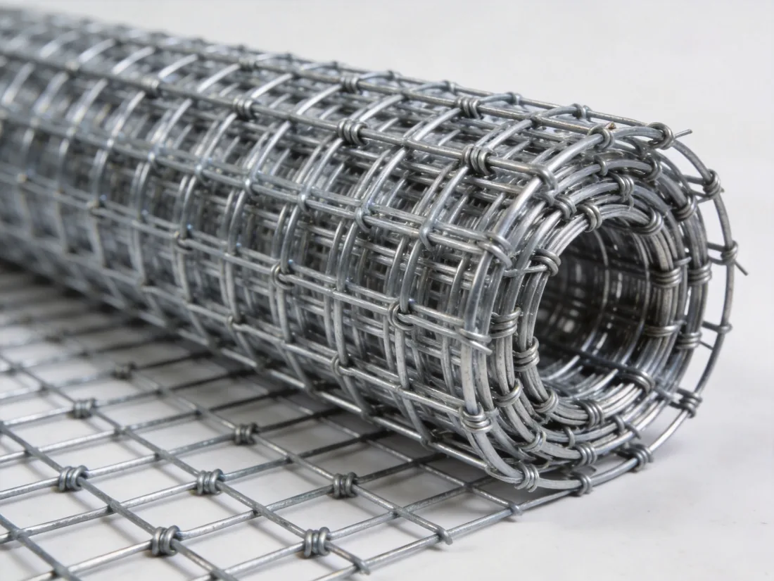 Double crimped woven wire mesh