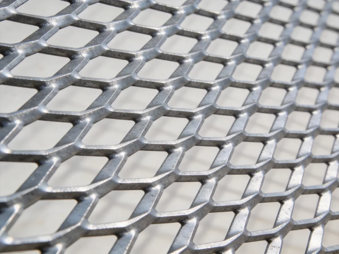 Expanded metal lath sheet