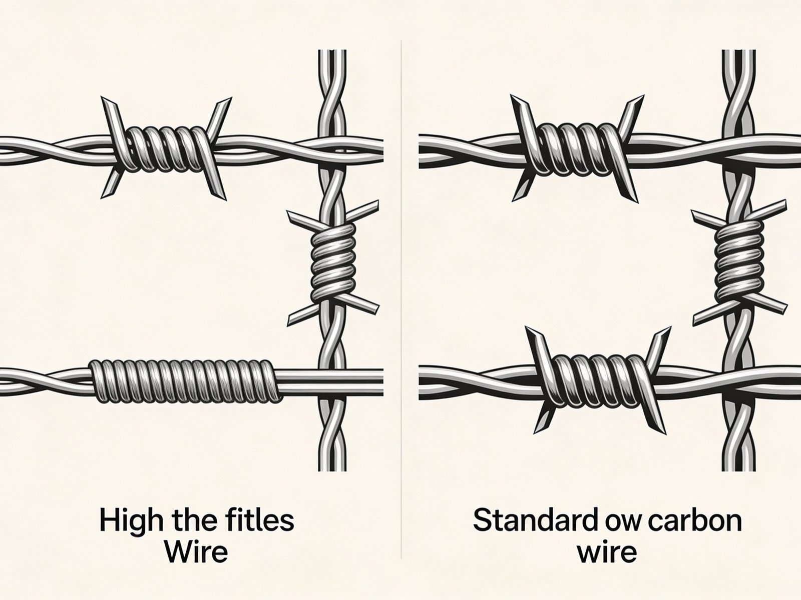 cattle fence wire gauge and tensile strength comparison