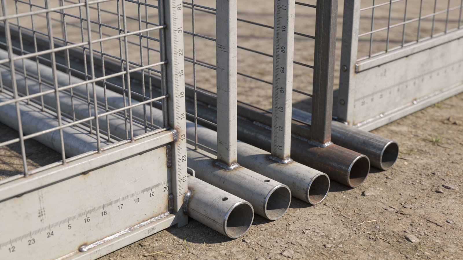 Cattle panel dimensions and specifications for pipe and panel fencing