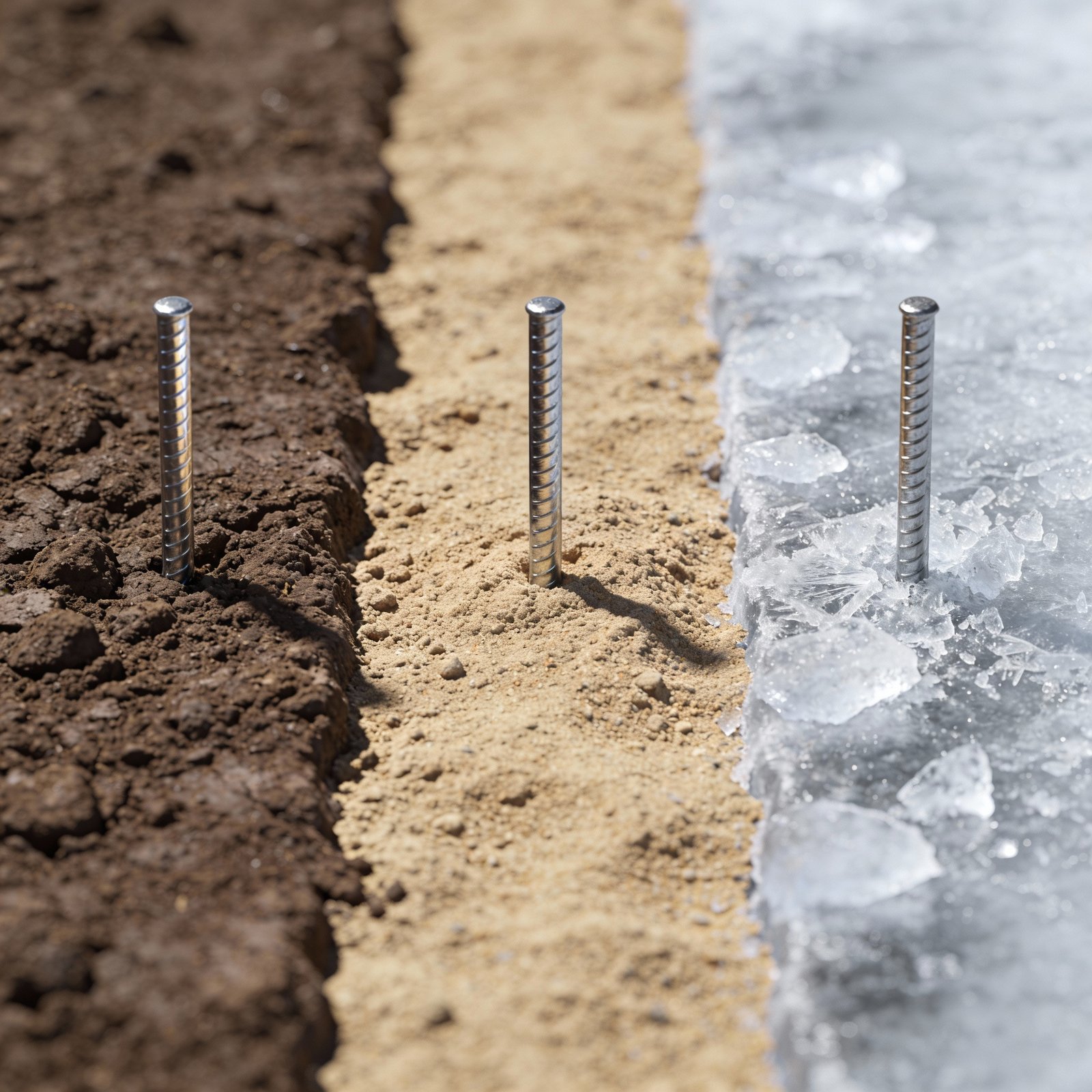 Electric fence grounding performance comparison across different soil conditions
